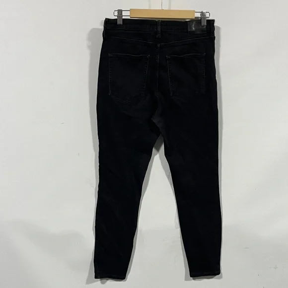 Everlane Classic Black High-Waist Skinny Jeans - Picture 3 of 5